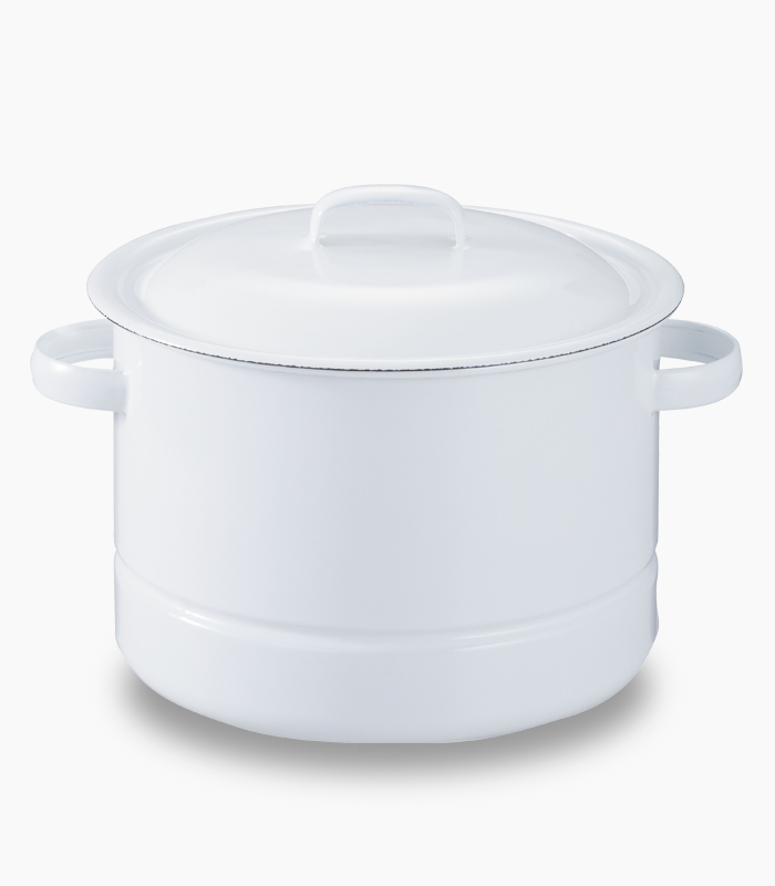 にちにち道具×野田琺瑯 蒸し鍋21cm